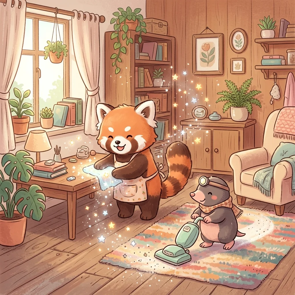 Cozy Gamification: How Game Design Elements Make Chores Fun