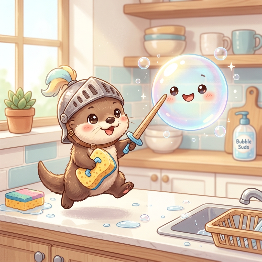 The Quest for a Clean Kitchen: Narrative Play